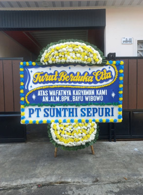 Papan Bunga Duka di Weime